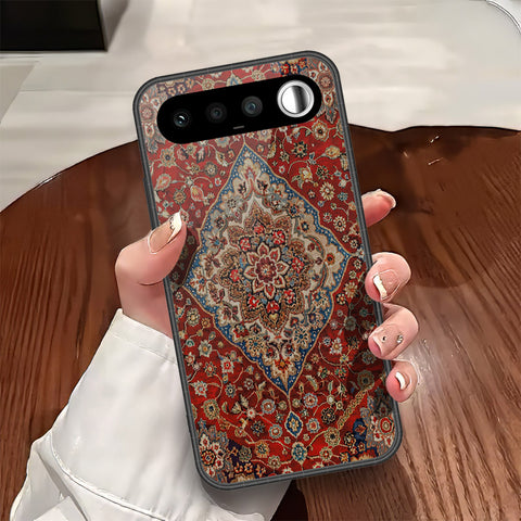 Realme 16 Cover - ONation Persian Rugs Series - HQ Ultra Shine Premium Infinity Glass Soft Silicon Borders Case