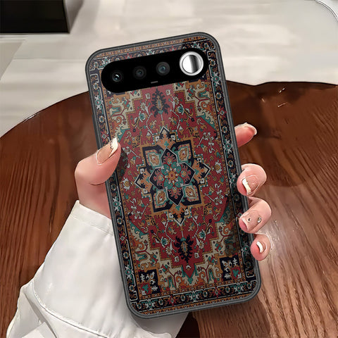Realme 16 Cover - ONation Persian Rugs Series - HQ Ultra Shine Premium Infinity Glass Soft Silicon Borders Case