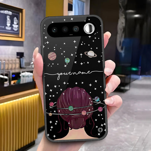 Realme 16 Cover - ONation Your Name Series - HQ Ultra Shine Premium Infinity Glass Soft Silicon Borders Case