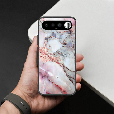 Realme 16 Cover - Colorful Marble Series - HQ Ultra Shine Premium Infinity Glass Soft Silicon Borders Case