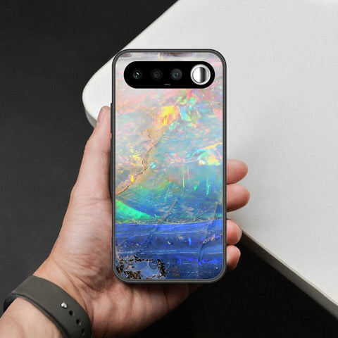 Realme 16 Cover - Colorful Marble Series - HQ Ultra Shine Premium Infinity Glass Soft Silicon Borders Case