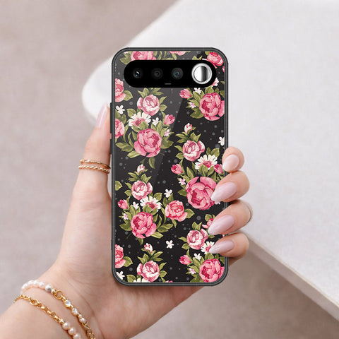 Realme 16 Cover - Floral Series - HQ Ultra Shine Premium Infinity Glass Soft Silicon Borders Case