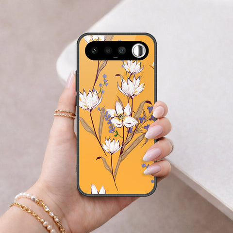 Realme 16 Cover - Floral Series - HQ Ultra Shine Premium Infinity Glass Soft Silicon Borders Case