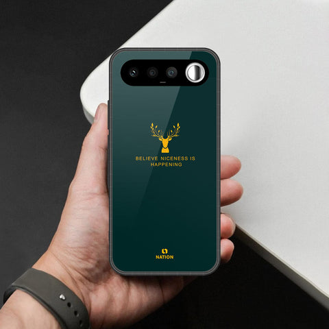 Realme 16 Cover - Nice Series - HQ Ultra Shine Premium Infinity Glass Soft Silicon Borders Case