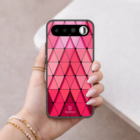 Realme 16 Cover - Onation Pyramid Series - HQ Ultra Shine Premium Infinity Glass Soft Silicon Borders Case