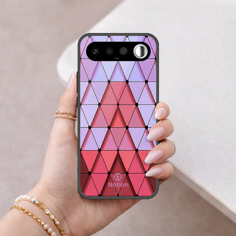 Realme 16 Cover - Onation Pyramid Series - HQ Ultra Shine Premium Infinity Glass Soft Silicon Borders Case