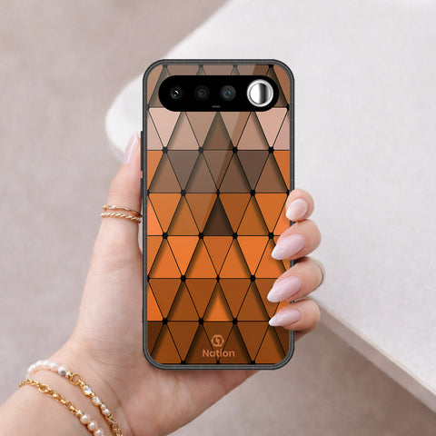 Realme 16 Cover - Onation Pyramid Series - HQ Ultra Shine Premium Infinity Glass Soft Silicon Borders Case
