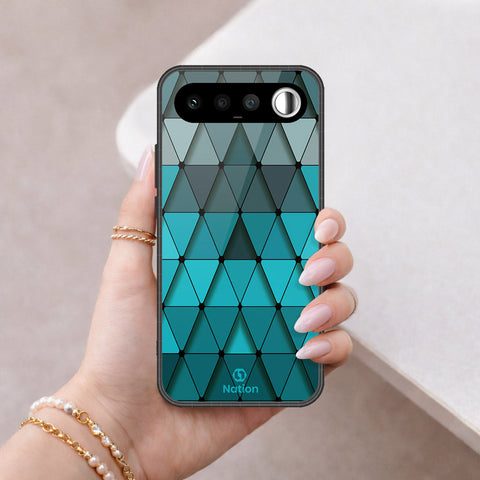 Realme 16 Cover - Onation Pyramid Series - HQ Ultra Shine Premium Infinity Glass Soft Silicon Borders Case