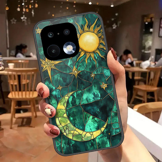 Realme 16 Pro Cover - Celestial Starry Universe Series - HQ Ultra Shine Premium Infinity Glass Soft Silicon Borders Case