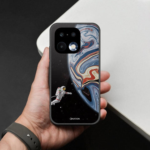 Realme 16 Pro Plus Cover - Cosmic Marble Astronaut Design - HQ Ultra Shine Premium Infinity Glass Soft Silicon Borders Case