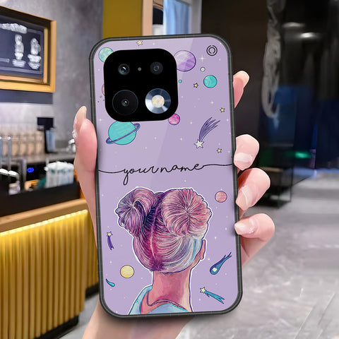 Realme 16 Pro Plus Cover - ONation Your Name Series - HQ Ultra Shine Premium Infinity Glass Soft Silicon Borders Case