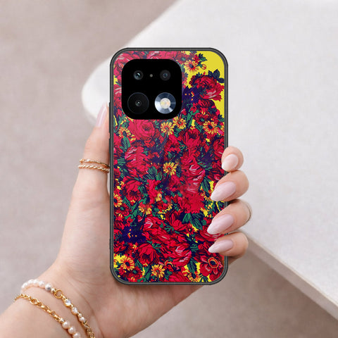 Realme 16 Pro Plus Cover - Floral Series - HQ Ultra Shine Premium Infinity Glass Soft Silicon Borders Case