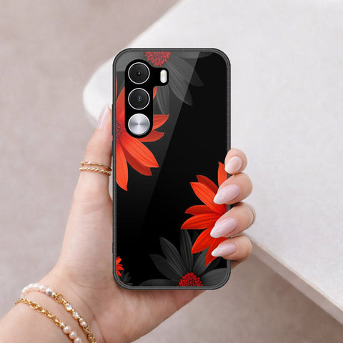 Realme C100i Cover - Floral Series 2 - HQ Premium Shine Durable Shatterproof Case