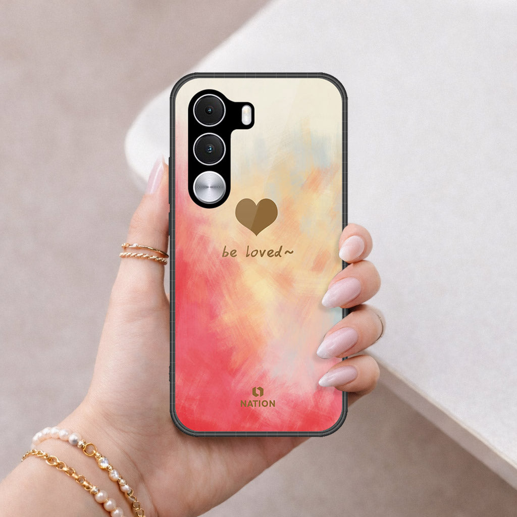 Realme C100i Cover - Onation Heart Series - HQ Premium Shine Durable Shatterproof Case