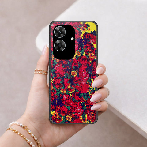 Realme Narzo N61 Cover - Floral Series - HQ Premium Shine Durable Shatterproof Case