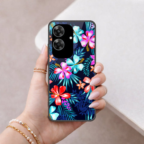 Realme Narzo N61 Cover - Floral Series - HQ Premium Shine Durable Shatterproof Case