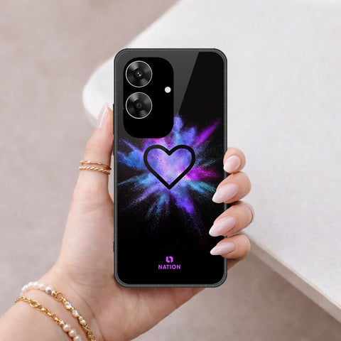 Realme C61 (India) Cover - Onation Heart Series - HQ Premium Shine Durable Shatterproof Case