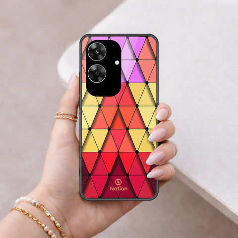 Realme Narzo N61 Cover - Onation Pyramid Series - HQ Premium Shine Durable Shatterproof Case