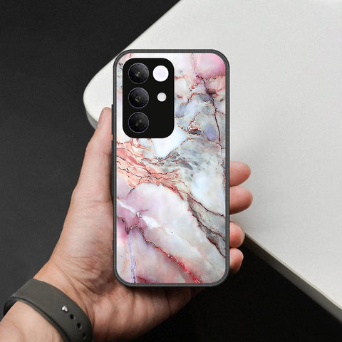 Realme C85 Cover - Colorful Marble Series - HQ Premium Shine Durable Shatterproof Case