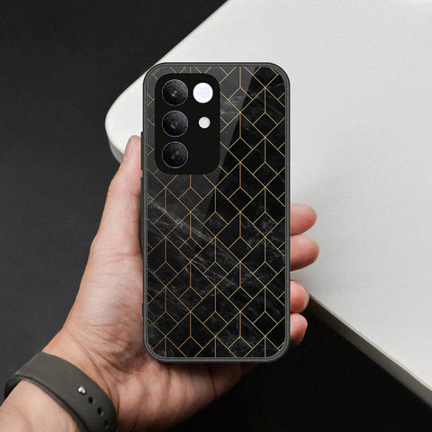 Realme C85 Cover - Black Marble Series - HQ Premium Shine Durable Shatterproof Case