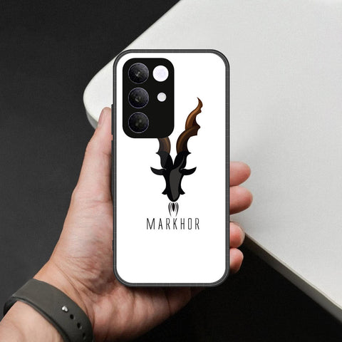 Realme C85 Pro- Markhor Series -HQ Ultra Shine Premium Infinity Glass Soft Silicon Borders Case