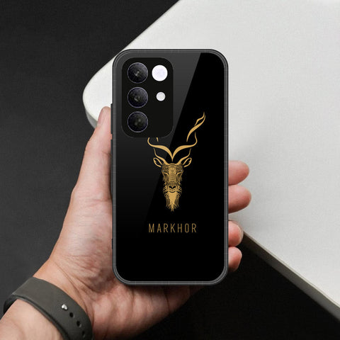 Realme C85 Pro- Markhor Series -HQ Ultra Shine Premium Infinity Glass Soft Silicon Borders Case