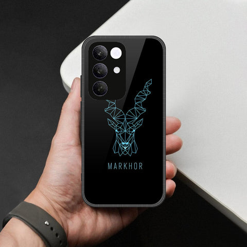 Realme C85 Pro- Markhor Series -HQ Ultra Shine Premium Infinity Glass Soft Silicon Borders Case