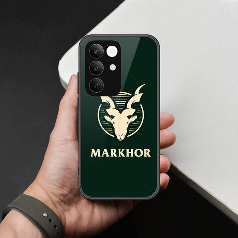 Realme C85 Pro- Markhor Series -HQ Ultra Shine Premium Infinity Glass Soft Silicon Borders Case