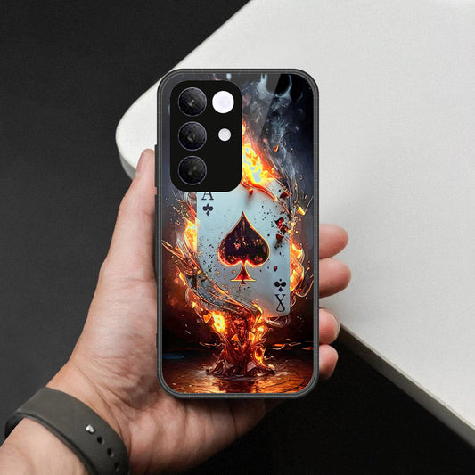 Realme C85 Pro Cover - Ace of Fire Rising Star Design - HQ Ultra Shine Premium Infinity Glass Soft Silicon Borders Case