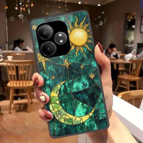 Realme GT 6T Cover - Celestial Starry Universe Series - HQ Premium Shine Durable Shatterproof Case