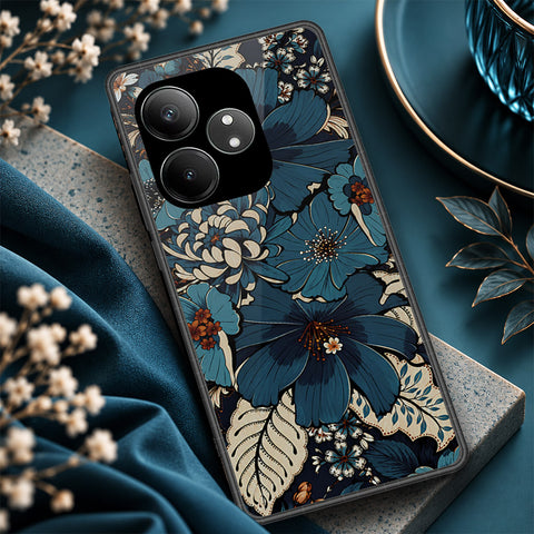 Realme GT 6T Cover - ONation Botancial Bloom Series - HQ Premium Shine Durable Shatterproof Case