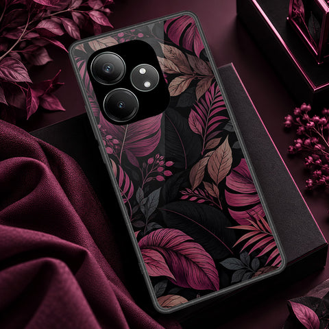 Realme GT 6T Cover - ONation Botancial Bloom Series - HQ Premium Shine Durable Shatterproof Case