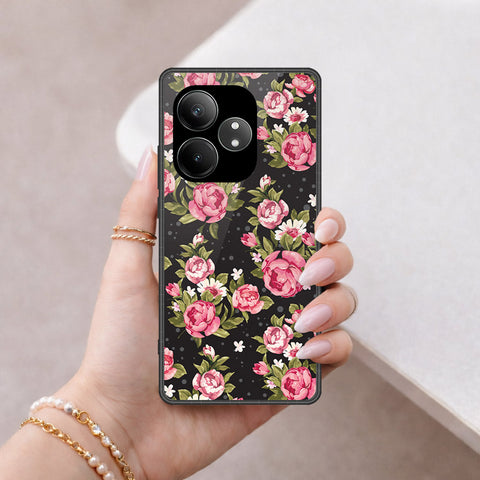 Realme GT 6T Cover - Floral Series - HQ Premium Shine Durable Shatterproof Case
