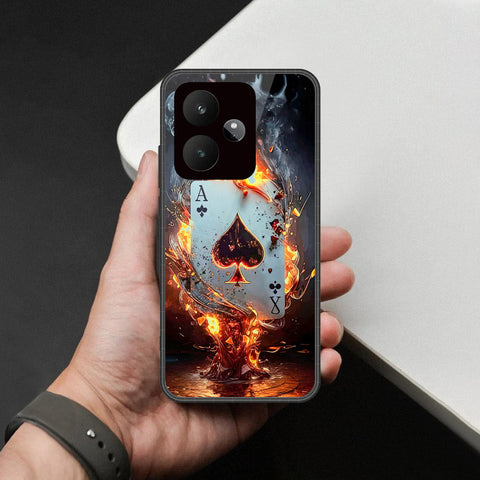 Realme GT 7T Cover - Ace of Fire Rising Star Design - HQ Premium Shine Durable Shatterproof Case