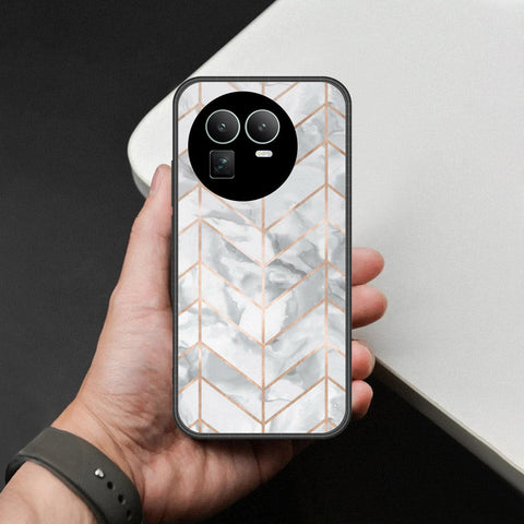 Realme GT 8 Pro Cover - White Marble Series 2 - HQ Premium Shine Durable Shatterproof Case