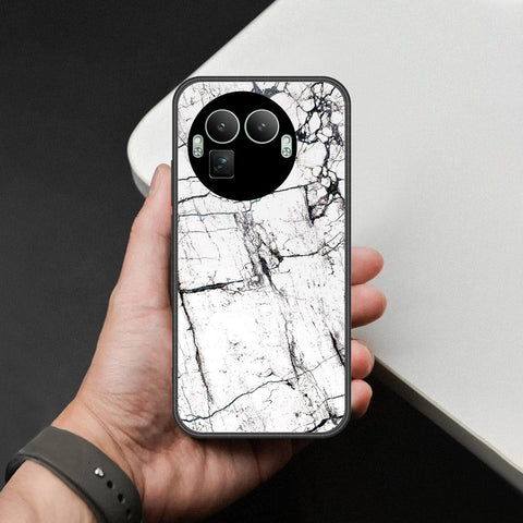 Realme GT 8 Pro Cover - White Marble Series 2 - HQ Premium Shine Durable Shatterproof Case