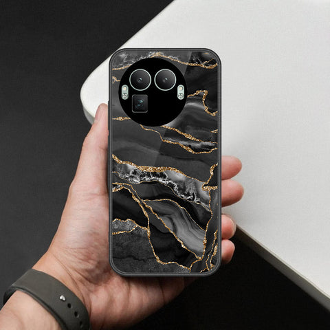 Realme GT 8 Pro Cover - Black Marble Series - HQ Premium Shine Durable Shatterproof Case