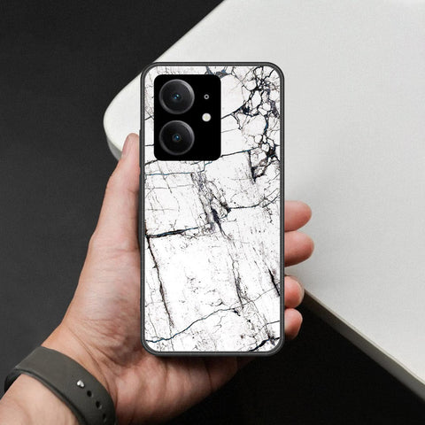 Realme Neo 7 SE Cover - White Marble Series 2 - HQ Premium Shine Durable Shatterproof Case