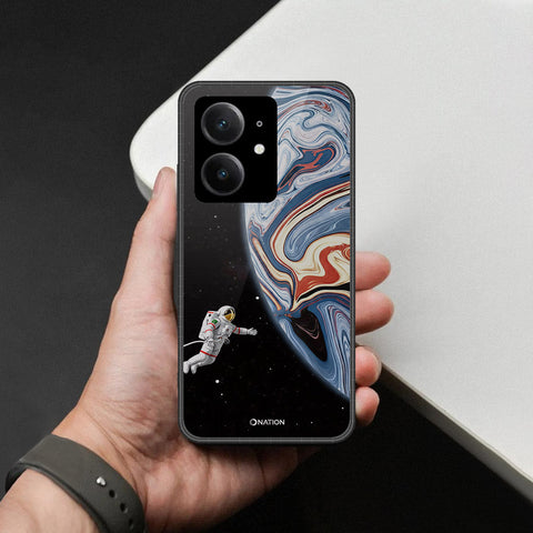 Realme Neo 7 SE Cover - Cosmic Marble Astronaut Design - HQ Premium Shine Durable Shatterproof Case