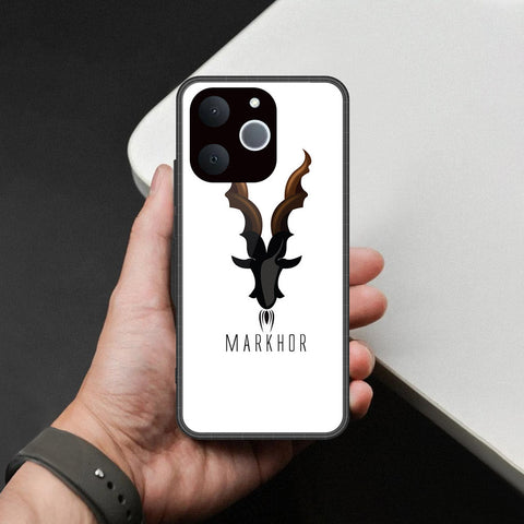 Realme Note 70 - Markhor Series - HQ Ultra Shine Premium Infinity Glass Soft Silicon Borders Case