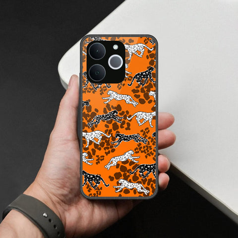 Realme Narzo 80 Lite Cover - Hustle Series - HQ Ultra Shine Premium Infinity Glass Soft Silicon Borders Case
