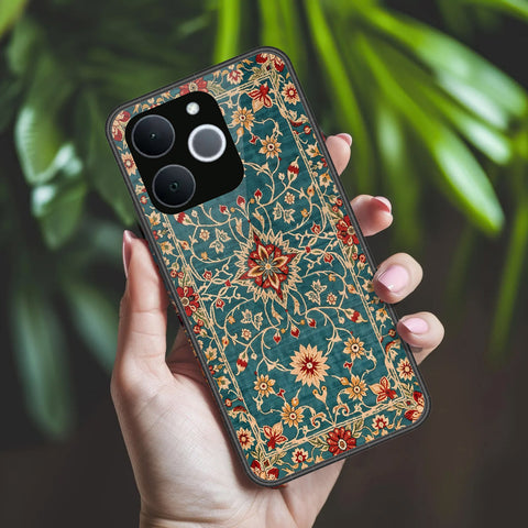 Realme Note 70 Cover - ONation Persian Rugs Series 2 - HQ Ultra Shine Premium Infinity Glass Soft Silicon Borders Case