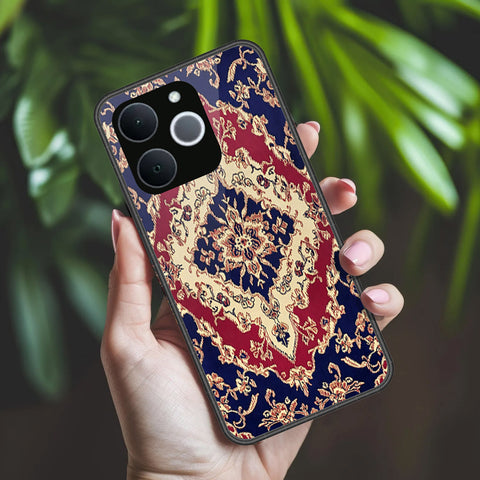 Realme Note 70 Cover - ONation Persian Rugs Series 2 - HQ Ultra Shine Premium Infinity Glass Soft Silicon Borders Case