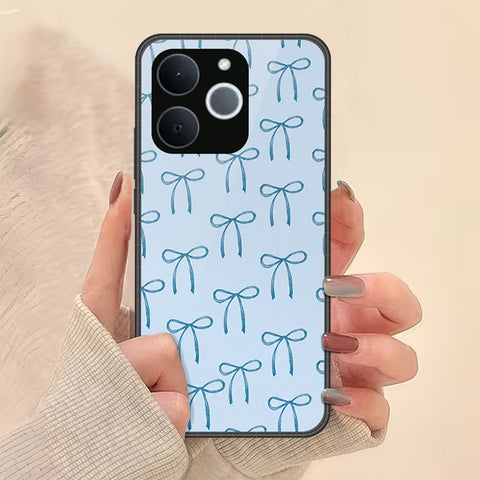 Realme Note 70 Cover - Onation Bow Series - HQ Ultra Shine Premium Infinity Glass Soft Silicon Borders Case