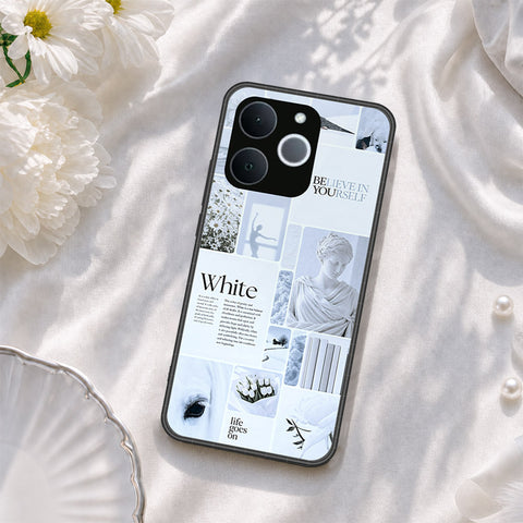 Realme Note 70 Cover - ONation Aesthetic Collage Series - HQ Ultra Shine Premium Infinity Glass Soft Silicon Borders Case