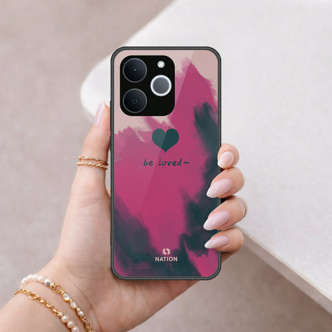 Realme Note 70T Cover - Onation Heart Series - HQ Ultra Shine Premium Infinity Glass Soft Silicon Borders Case