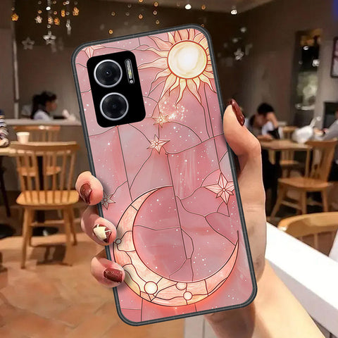 Xiaomi Redmi Note 11e Cover - Celestial Starry Universe Series - HQ Premium Shine Durable Shatterproof Case