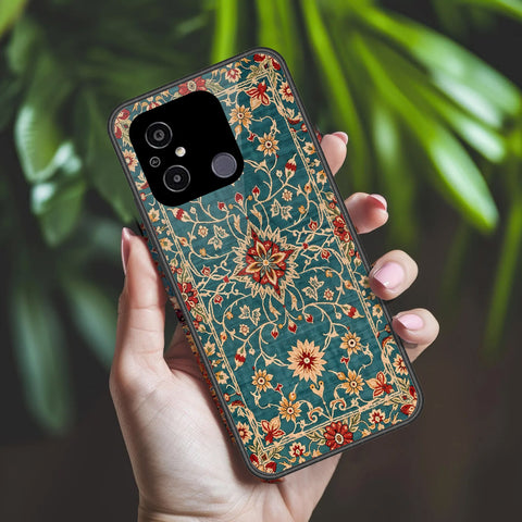 Xiaomi Redmi 11A Cover - ONation Persian Rugs Series 2 - HQ Premium Shine Durable Shatterproof Case