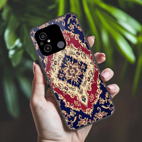 Xiaomi Redmi 11A Cover - ONation Persian Rugs Series 2 - HQ Premium Shine Durable Shatterproof Case