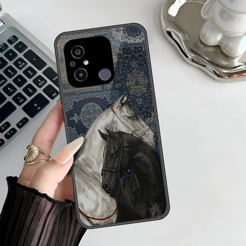 Xiaomi Redmi 11A Cover - ONation Persian Rugs Series 3 - HQ Premium Shine Durable Shatterproof Case